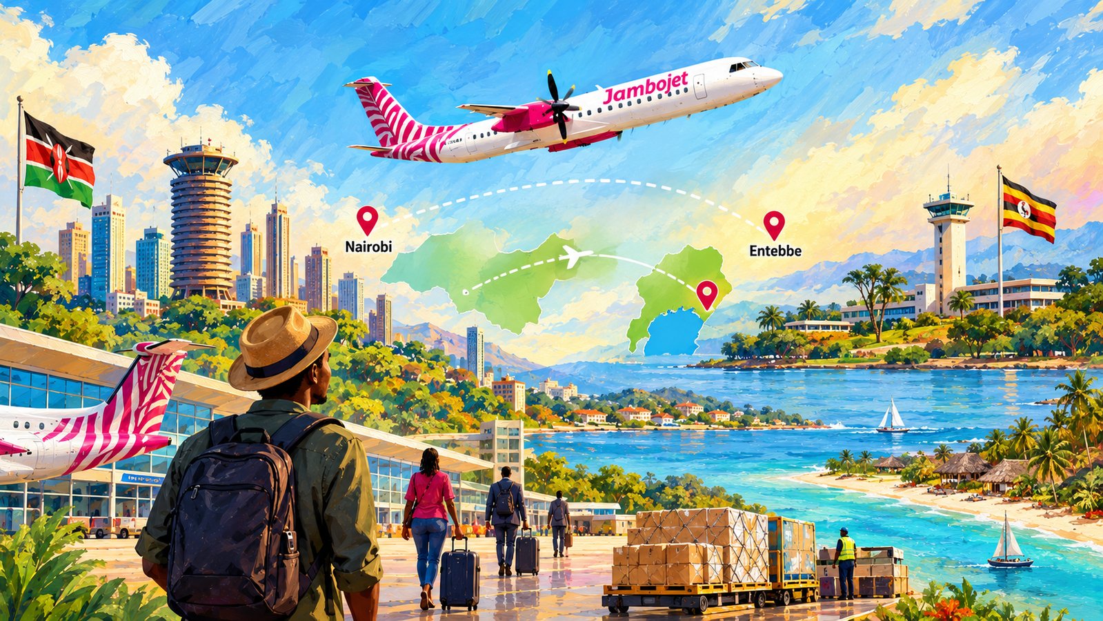 Six Years Later, Jambojet Is Back: What Has Changed in the Nairobi–Entebbe Market?